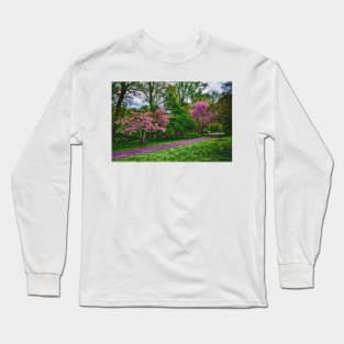 A Splash Of Pink Long Sleeve T-Shirt